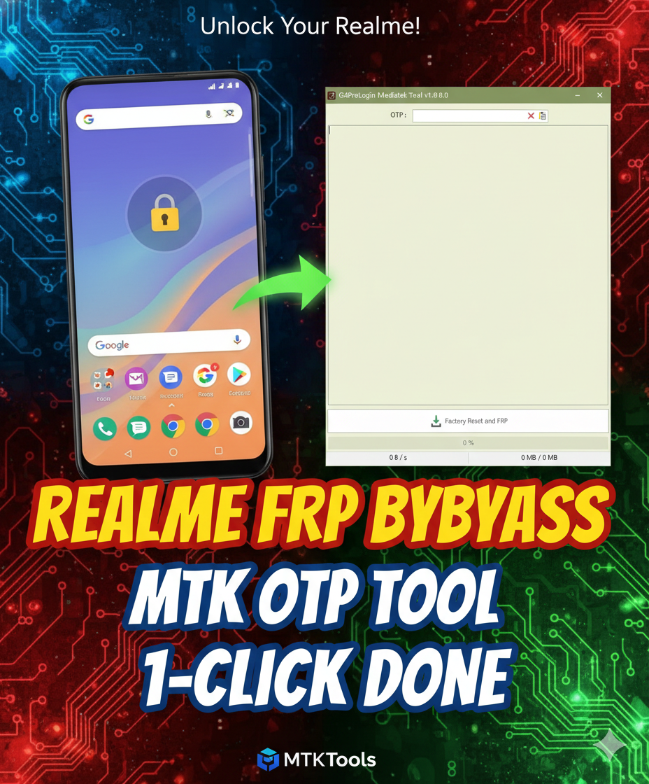 GAProLogin Tool - Realme OTP - MTKTool